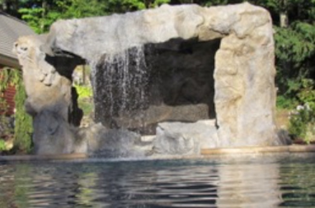 Grotto w/ Waterfall