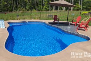 Oasis fiberglass pool